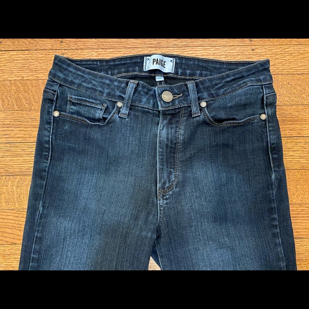 ❤️ PAIGE Hoxton Ultra Skinny Jeans 👖 27 Mona Wash